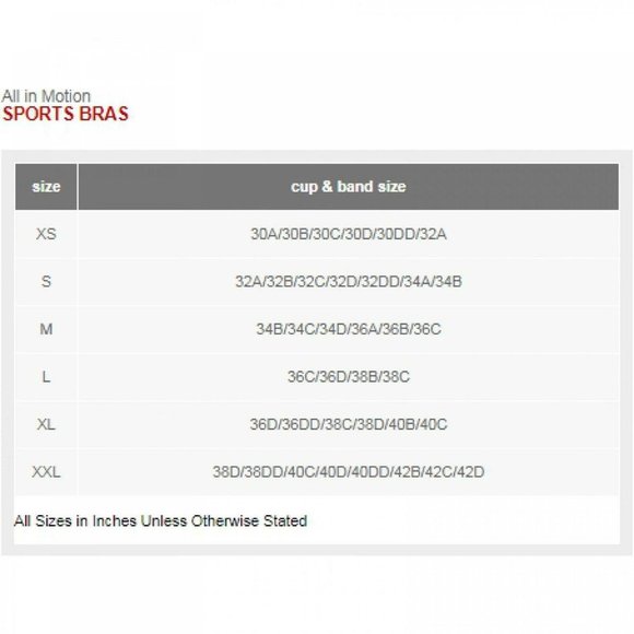 NWT All in Motion Women's Low Support Laser Cut Seamless Bra WX8GY XS Gray - Picture 4 of 4